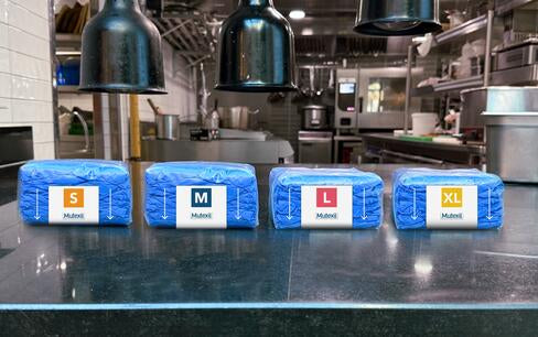GANT NITRILE IZZY BLEU TAILLE S SACHET X125
