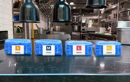 GANT NITRILE BLEU IZZY TAILLE L SACHET X125