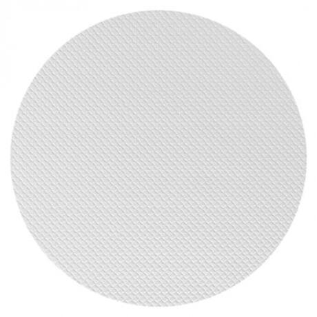 NAPPE RONDE PAPIER GAUFRÉ Ø148CM BLANC X180