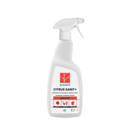 DETARTRANT DESINFECTANT SANITAIRES CITRUS SANIT+ ECOCERT 750ML