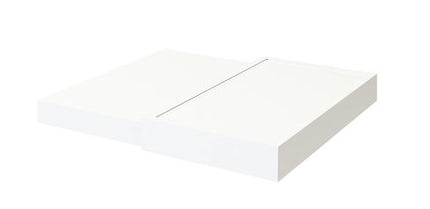 PLATEAU MODULABLE CHAMBRE MÉLAMINE BLANC ORCHESTRO