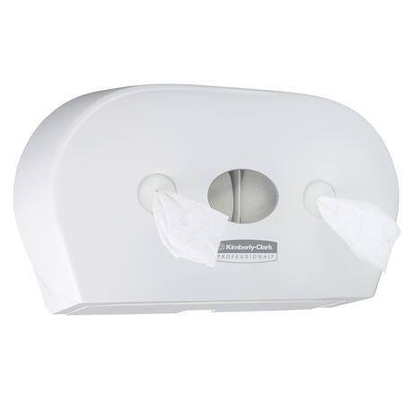 DISTRIBUTEUR DE PAPIER TOILETTE À DÉVIDAGE CENTRAL SCOTT® CONTROL MINI DOUBLE BLANC