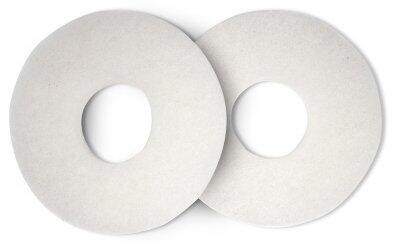 DISQUE POUR LUSTRAGE BLANC X10