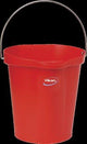 SEAU ALIMENTAIRE GRADUE BEC VERSEUR 12L ROUGE