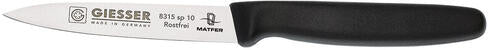 COUTEAU D'OFFICE MANCHE NOIR 10 CM