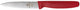 COUTEAU D'OFFICE MANCHE ROUGE 10 CM