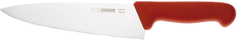 GIESSER COUTEAU DE CUISINE MANCHE ROUGE 20 CM