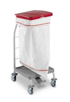 CHARIOT A LINGE DUST 1 SAC AVEC PEDALE