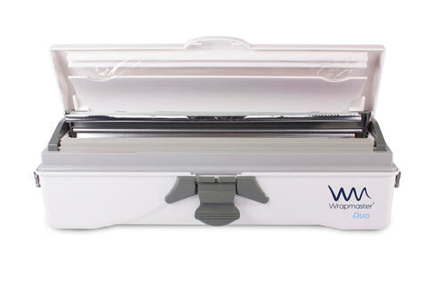 DÉVIDOIR WRAPMASTER® ALBAL DUO ALUMINIUM FILM ALIMENTAIRE PAPIER CUISSON 45CM