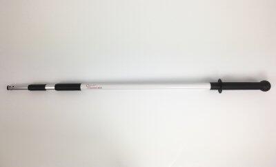 MANCHE TELESCOPIQUE ALUMINIUM ERGONOMIQUE 1,15-2,65M DIAMETRE 29MM BLANC