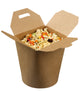 BOL À PÂTES ECOKRAFT CARTON MARRON 80CL X500