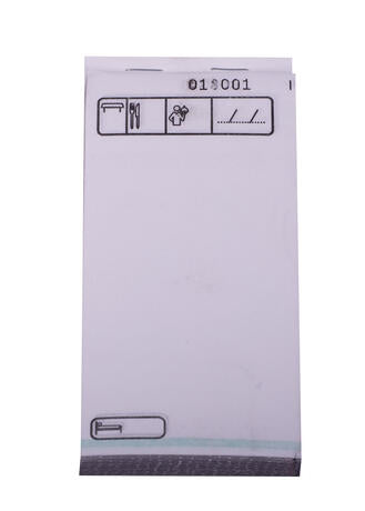 BLOC COMMANDE MAITRE D'HÔTEL 50 FEUILLETS AUTOCOPIANTS TRIPLI 10X15CM X100