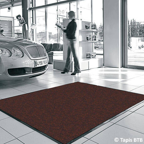 TAPIS WELCOME 100X150CM MARRON