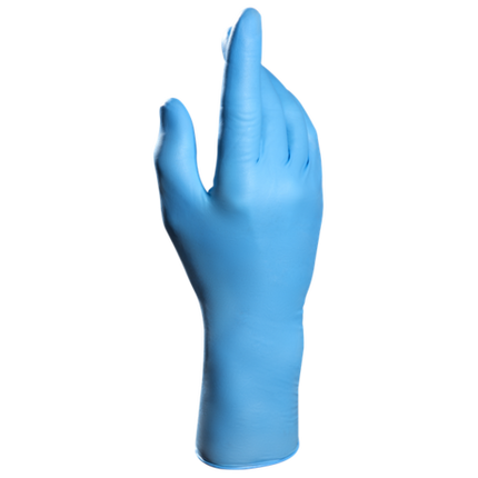 GANT NITRILE BLEU SOLO 980 TAILLE 6 BOITE X50