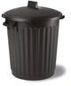 POUBELLE IMMEUBLE 57XØ52X65 CM NOIR FIRST X60