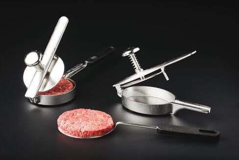 MOULE À STEAK INOX 150 G OVALE 11.5X8 CM