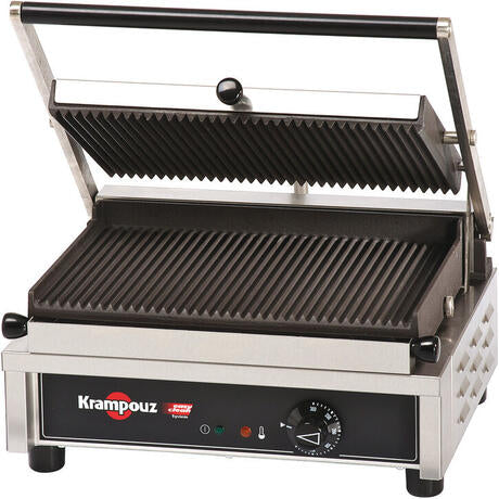 KRAMPOUZ GRILL FONTE RAINURÉE AMOVIBLE SIMPLE 2,6 KW