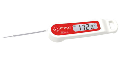 THERMOMÈTRE DIGITAL SONDE REPLIABLE IP67 DE -40 À +250°C