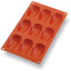 GASTROFLEX PLAQUE GN 1/3 325X176 DE 9 MADELEINES 6.8X3.8 CM