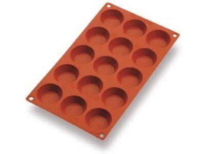 GASTROFLEX PLAQUE GN 1/3 325X176 DE 15 TARTELETTES 5 CM