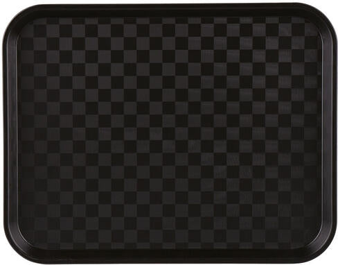 PLATEAU FAST FOOD 35 X 27 CM NOIR