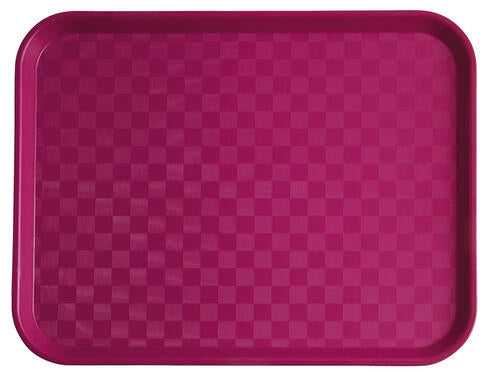 PLATEAU FAST FOOD 35 X 27 CM FUCHSIA