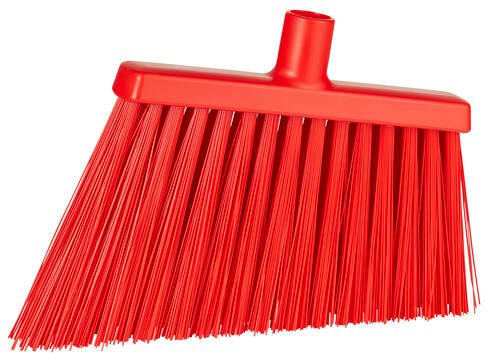 BALAI ALIMENTAIRE BISEAUTE 29CM FIBRE DURE ROUGE