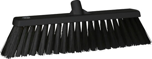 BALAI ALIMENTAIRE EXTERIEUR 53CM FIBRE DURE NOIR