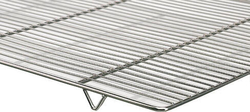GRILLE À PIED FIL INOX 60X40 CM