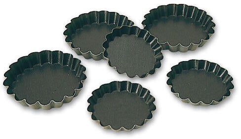 EXOPAN TARTELETTES RONDES CANNELÉES 7 CM X25
