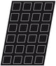 FLEXIPAN 60X40 PLAQUE DE 54 PYRAMIDES 3.5X3.5X2.3 CM