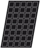 FLEXIPAN 60X40 PLAQUE DE 40 TARTELETTES CARRÉES 6 CM