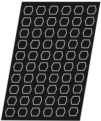 FLEXIPAN 60X40 PLAQUE DE 60 HEXAGONES 4.5X4 CM