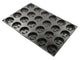 FLEXIPAN 60X40 PLAQUE DE 24 SMILEYS (12 COEURS, 12 SOURIRES)  Ø 7,8 H 2 CM