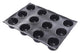 FLEXIPAN 60X40 PLAQUE DE 24 CYLINDRES DESSUS ARRONDI Ø 6,4X4,5 CM
