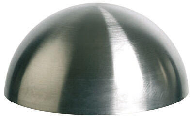 CALOTTE 1/2 SPHÈRE OU MOULE DÔME INOX 14 CM