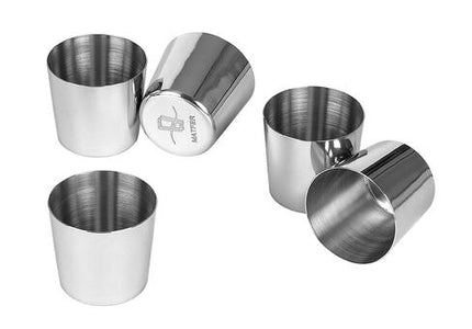 DARIOLES RONDES INOX 5 CM X6