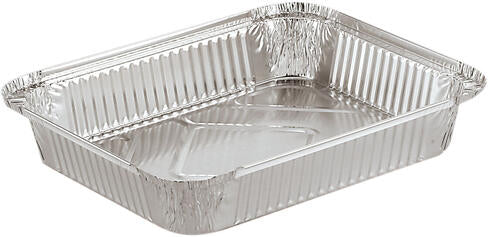PLAT ALUMINIUM À BORD VERTICAL COUVRABLE GN 1/2 - 322X262X50 MM - 320 CL 8X50