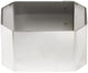 NONNETTES INOX RECTANGULAIRES VICHY 7.5X4.5X4.5 CM X4