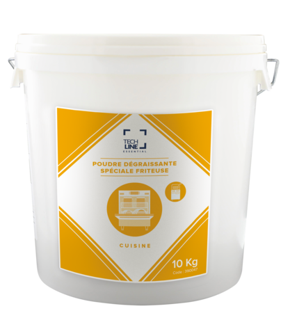 DEGRAISSANT POUDRE SPECIAL FRITEUSE TECHLINE 10KG