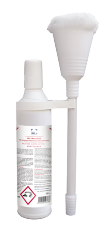 KIT VADROUILLE POUR DETARTRANT DESINFECTANT NOVO WC MOUSS' 1L
