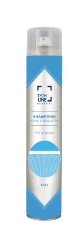 NETTOYANT TAPIS ET MOQUETTE TECHLINE AEROSOL 750ML