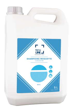 NETTOYANT MOQUETTES TECHLINE 5L