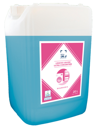 LESSIVE LIQUIDE ULTRA CONCENTREE TOUS TEXTILES ECOLABEL TECHLINE 20L