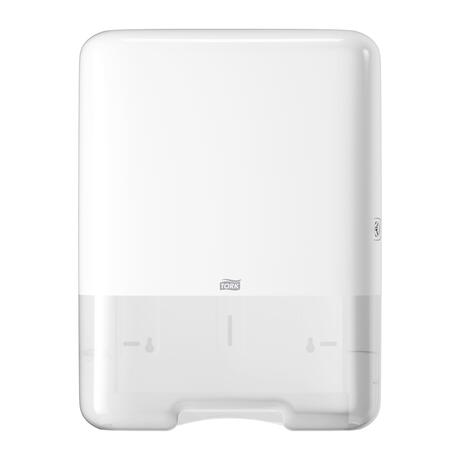 DISTRIBUTEUR D’ESSUIE-MAINS PLIÉS TORK® H3 BLANC