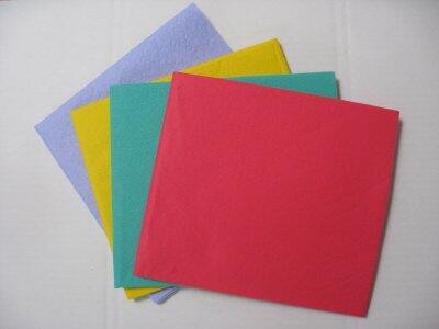 LAVETTE NON TISSEE CARDINETTE 135G 38X38CM VERT X10