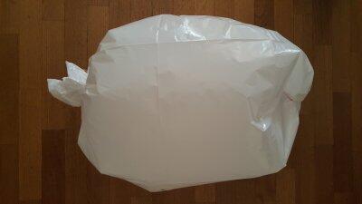 SAC POUBELLE 50L BASSE DENSITE DECHETS MOYENS BLANC X500