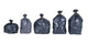 SAC POUBELLE 170L BASSE DENSITE DECHETS LOURDS NOIR X100
