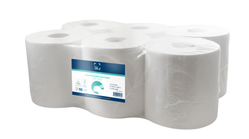 ESSUIE-MAINS ROULEAU TECHLINE BLANC 165M 2 PLIS ECOLABEL X6
