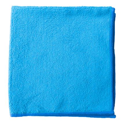 LAVETTE BOUCLEE MICROFIBRE TECHLINE 38X38CM BLEU X5